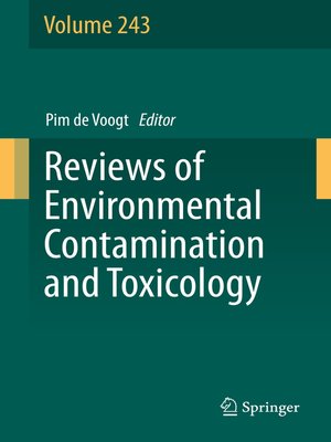 cover image of Reviews of Environmental Contamination and Toxicology Volume 243